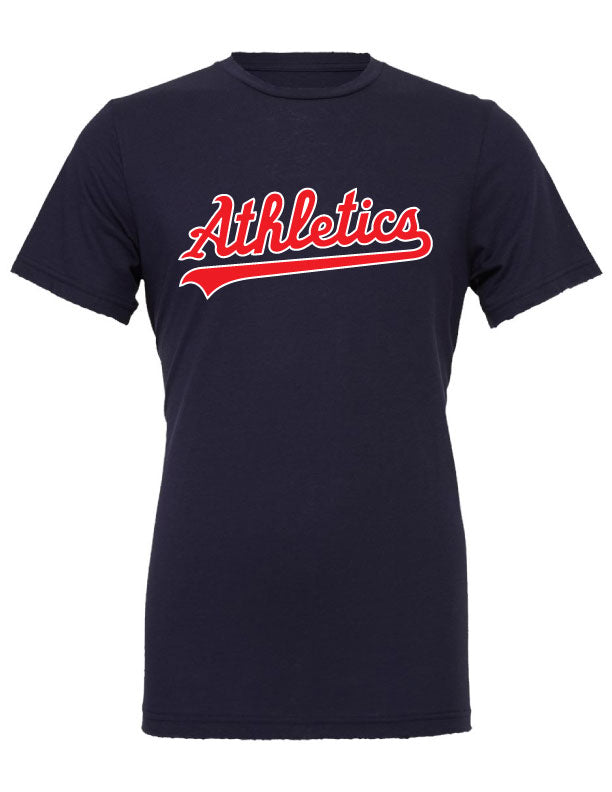 Athletics Baseball T-Shirt (Optional Name and Number on back)