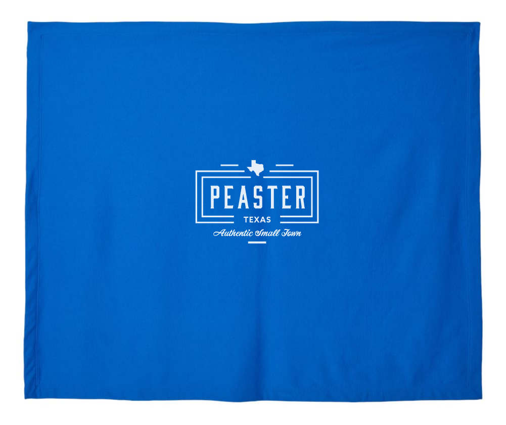 Royal Blue Peaster Fleece Stadium Blanket