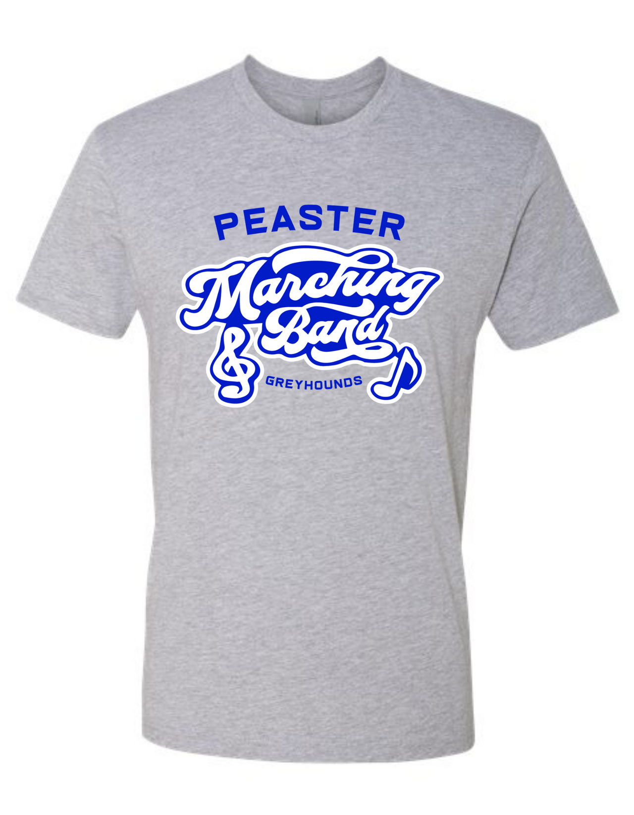 Peaster Marching Band Music Notes T-Shirt