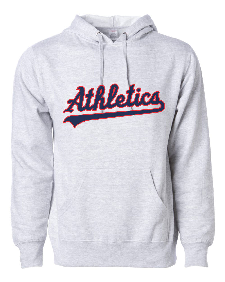 Athletics Baseball Hoodie (optional name and number)