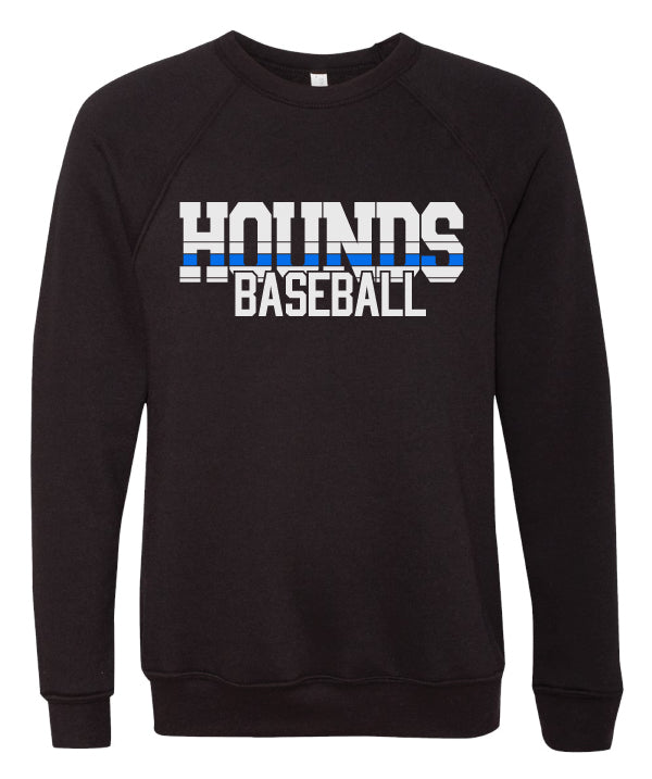 Hounds Baseball Crewneck Sweatshirt