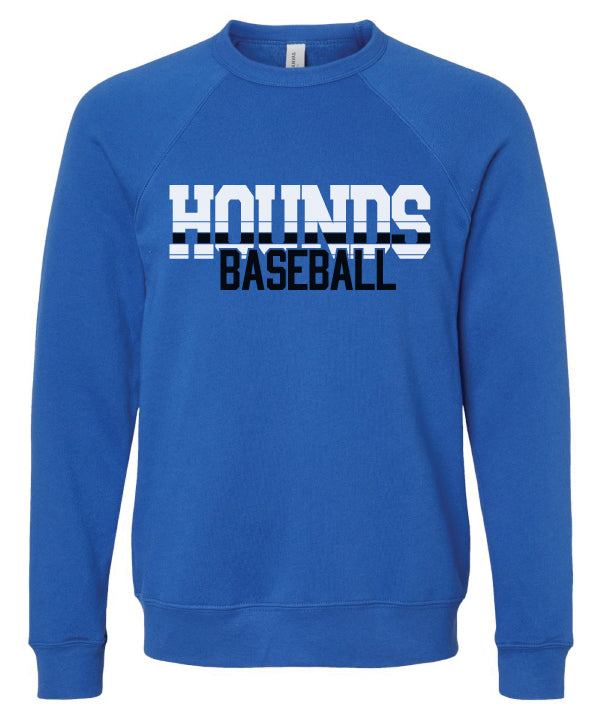 Hounds Baseball Crewneck Sweatshirt