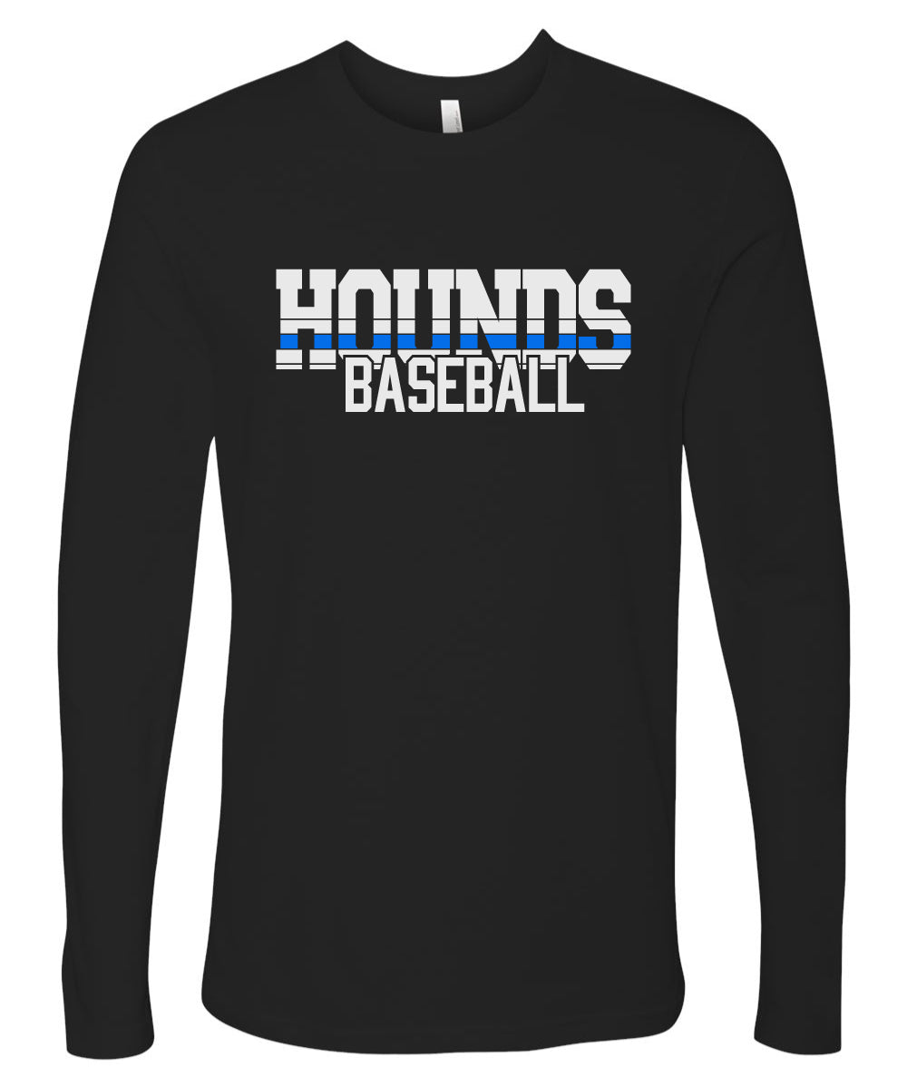 Hounds Baseball Long Sleeve Shirt