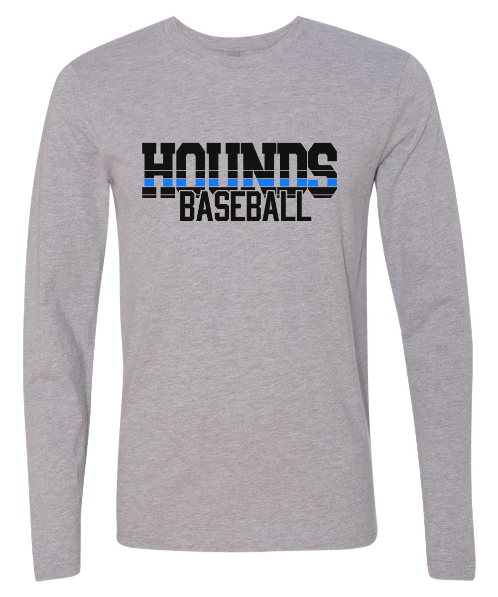 Hounds Baseball Long Sleeve Shirt