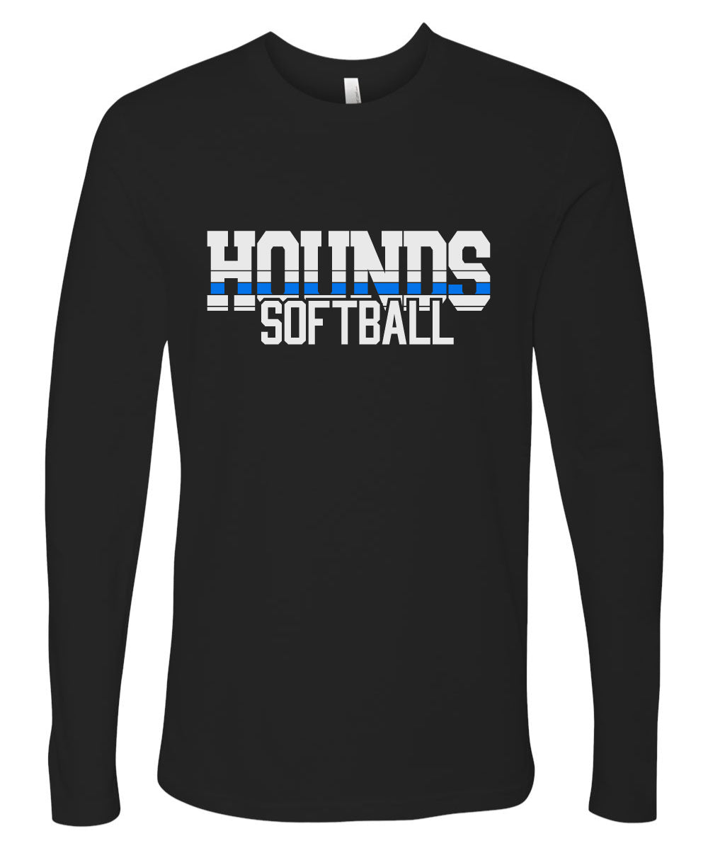 Hounds Softball Long Sleeve Shirt