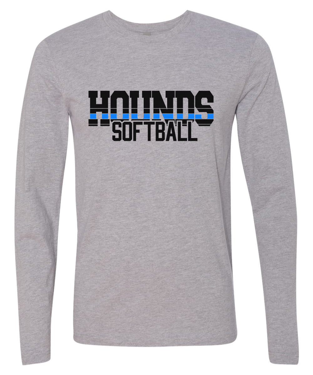 Hounds Softball Long Sleeve Shirt