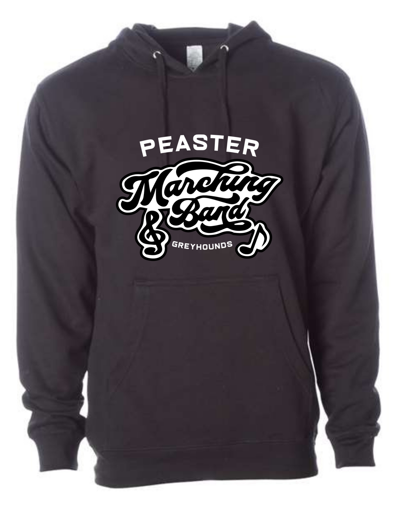 Peaster Marching Band Music Notes Hoodie