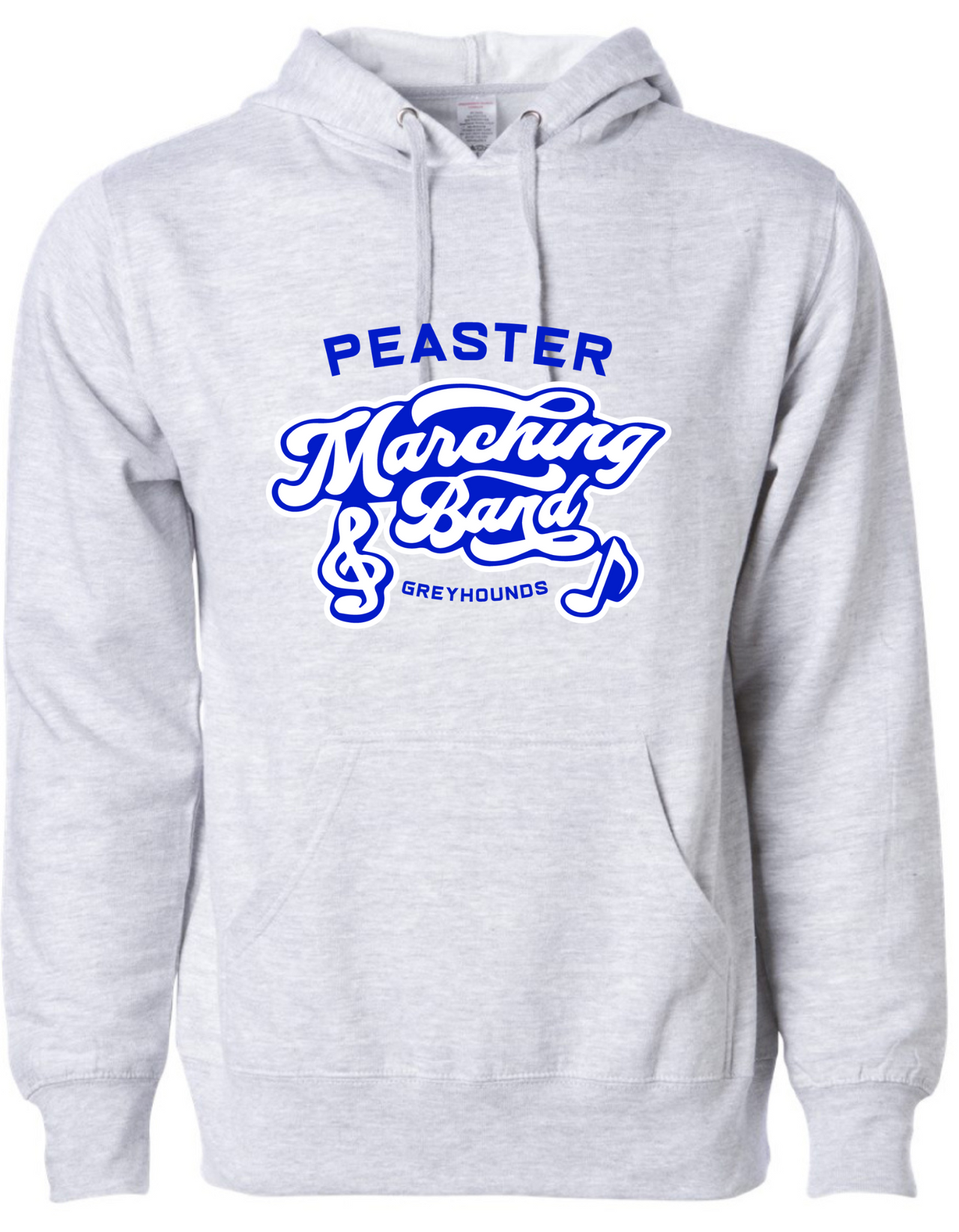 Peaster Marching Band Music Notes Hoodie