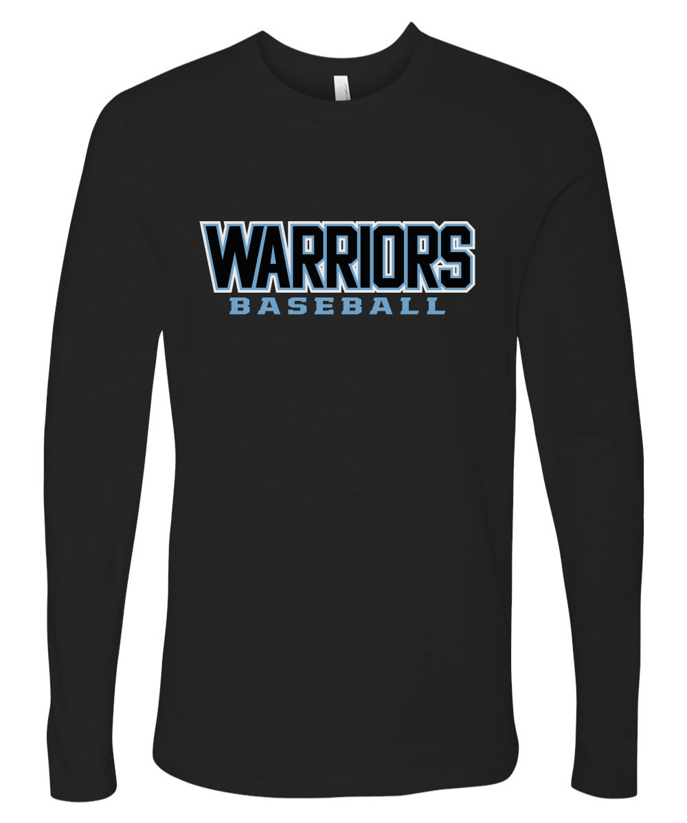 Warriors Baseball Long Sleeve Shirt