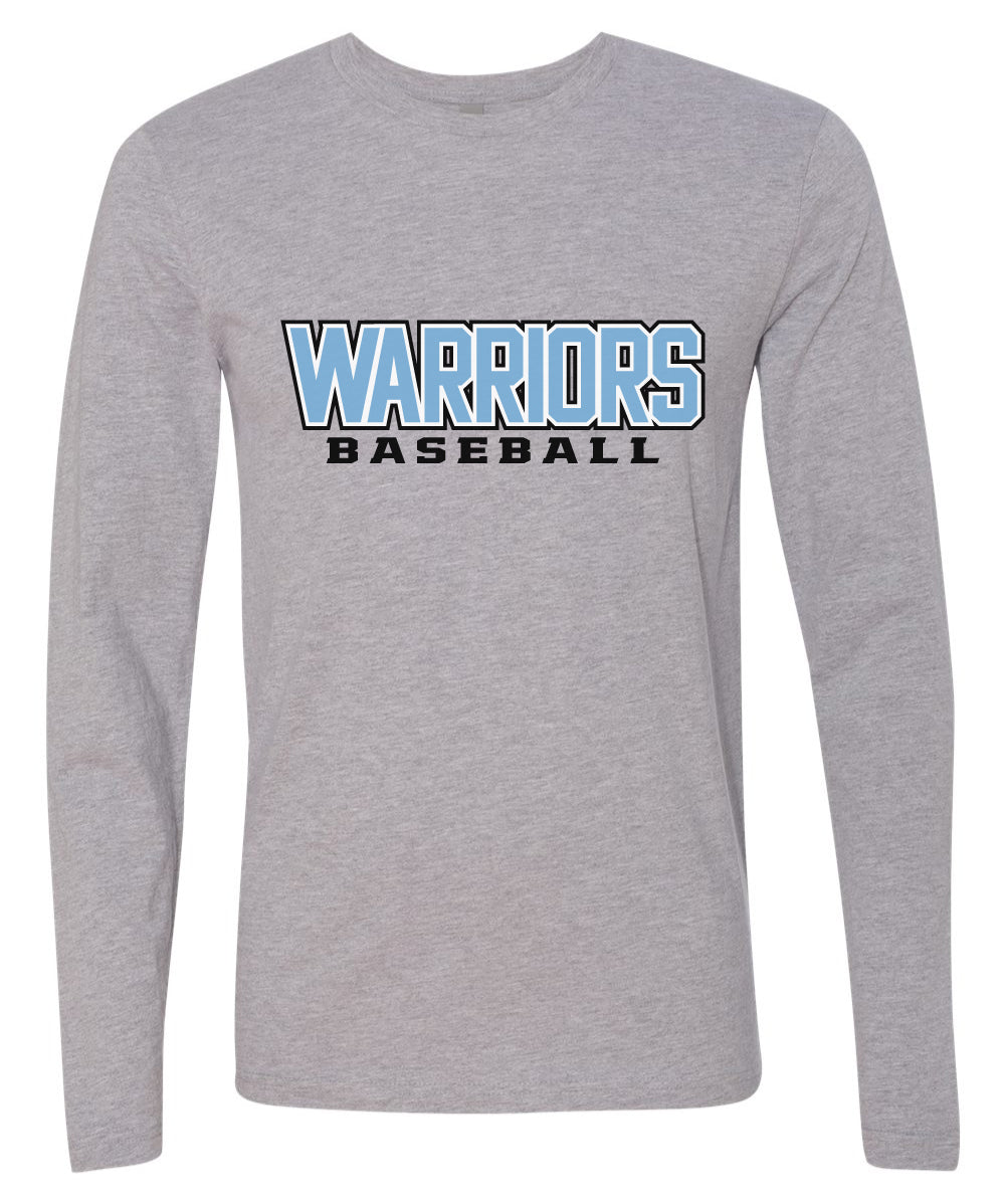 Warriors Baseball Long Sleeve Shirt