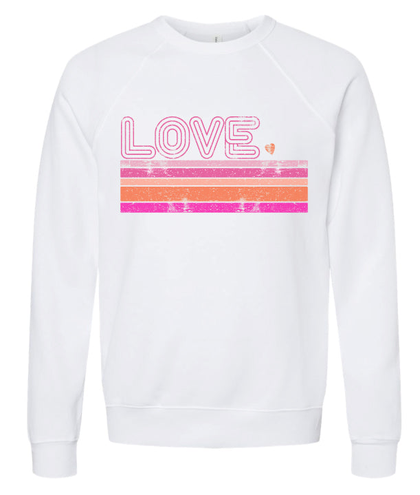 Love Lines Crewneck Sweatshirt