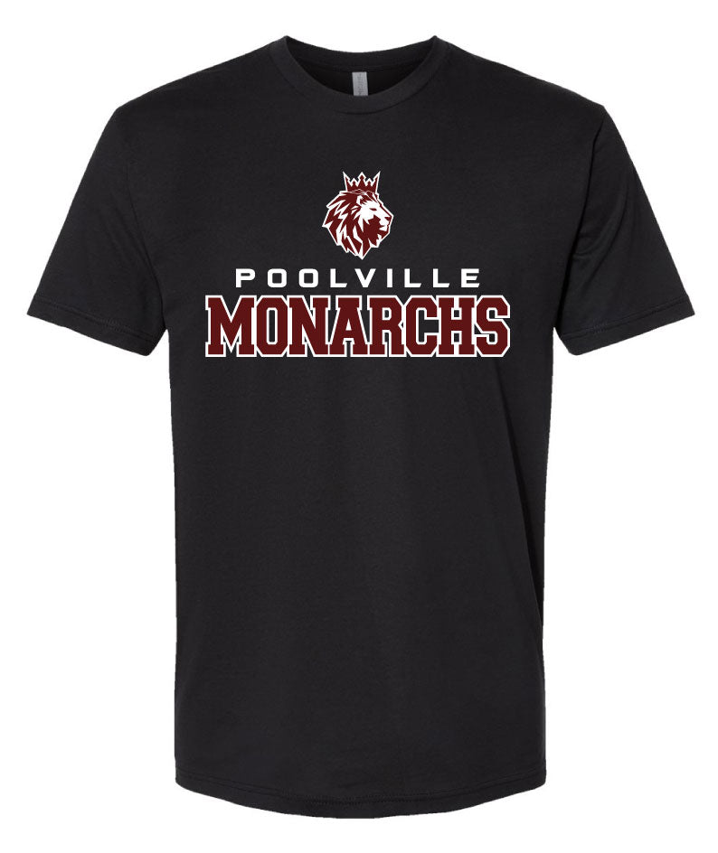 Poolville Monarchs Geometric T Shirt