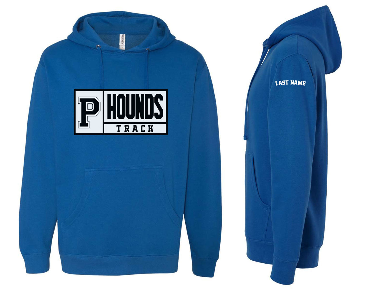 P-Hounds Track Hoodie (optional name)