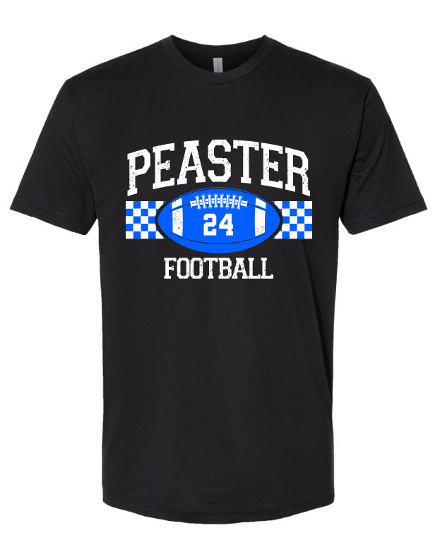 Peaster Football Checker T-Shirt