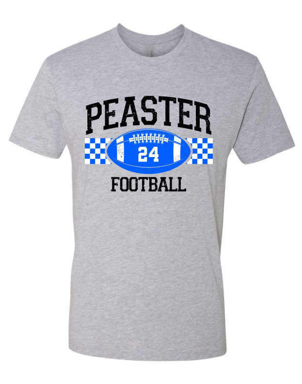 Peaster Football Checker T-Shirt