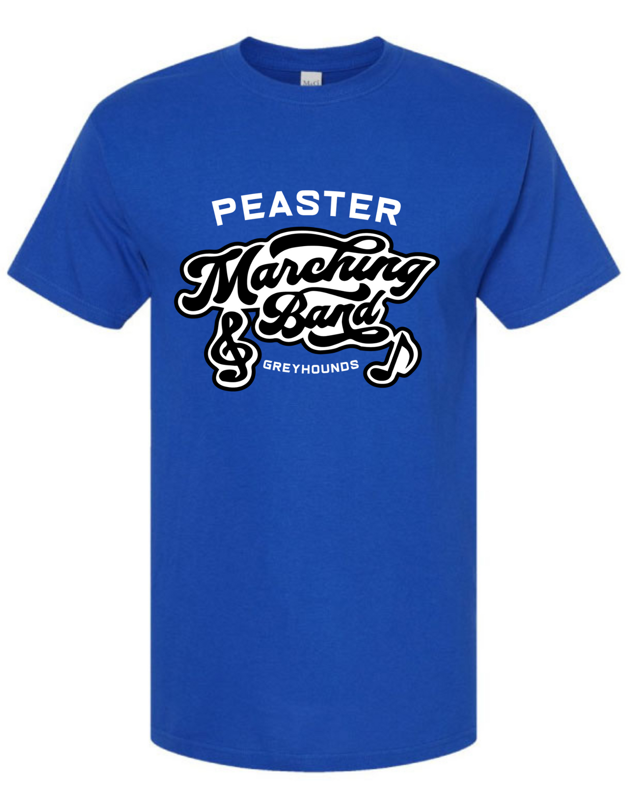 Peaster Marching Band Music Notes T-Shirt