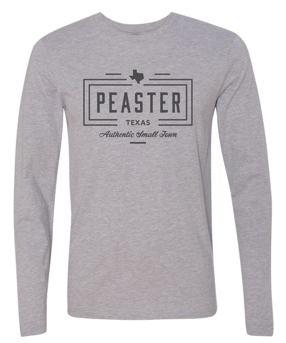 Peaster Authentic Small Town Long Sleeve Shirt