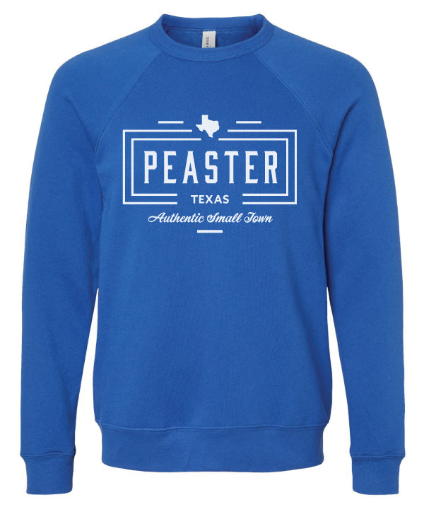 Peaster Authentic Small Town Crewneck Sweatshirt