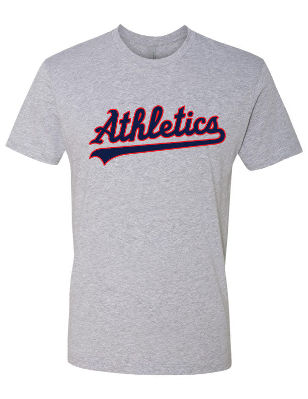 Athletics Baseball T-Shirt (Optional Name and Number on back)